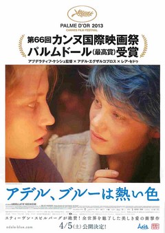 La vie d'Adèle アデル、ブルーは熱い色 DVD フランス版 日本と海外の