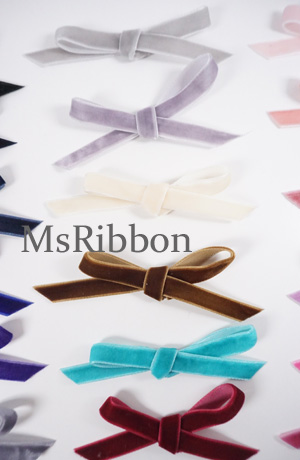 ベロアリボン 10mm/1m | MsRibbon