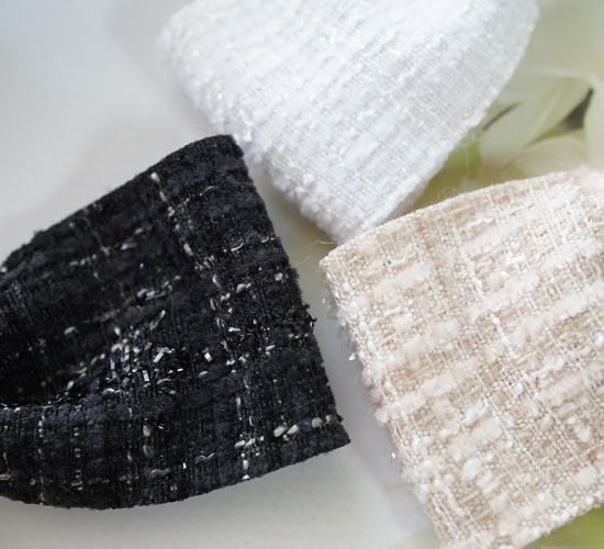 Cocoツイードリボン 40mm/90cm - MsRibbon