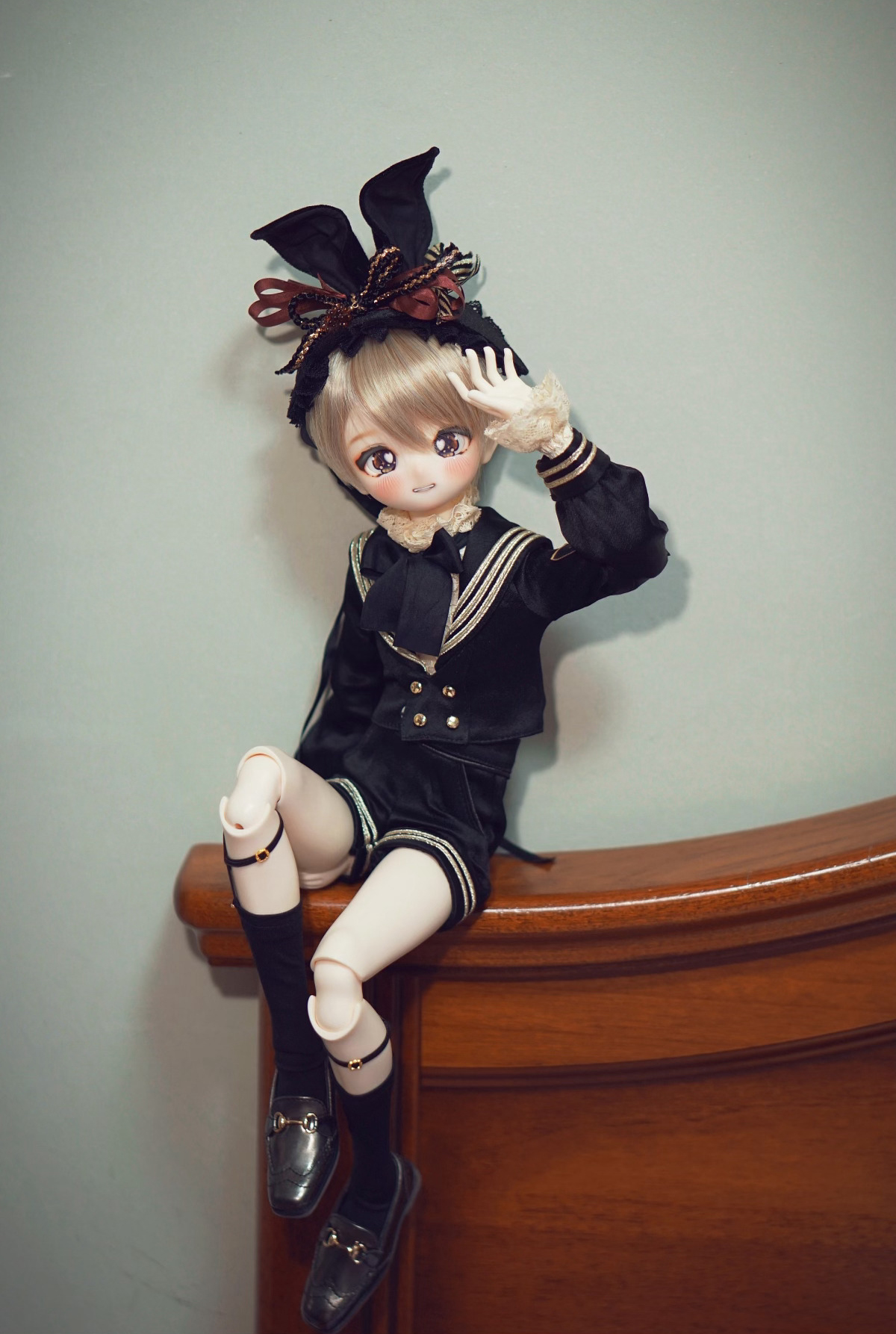 前金】Gakee studio 星影セーラー服用うさ耳+尻尾【1/4サイズ