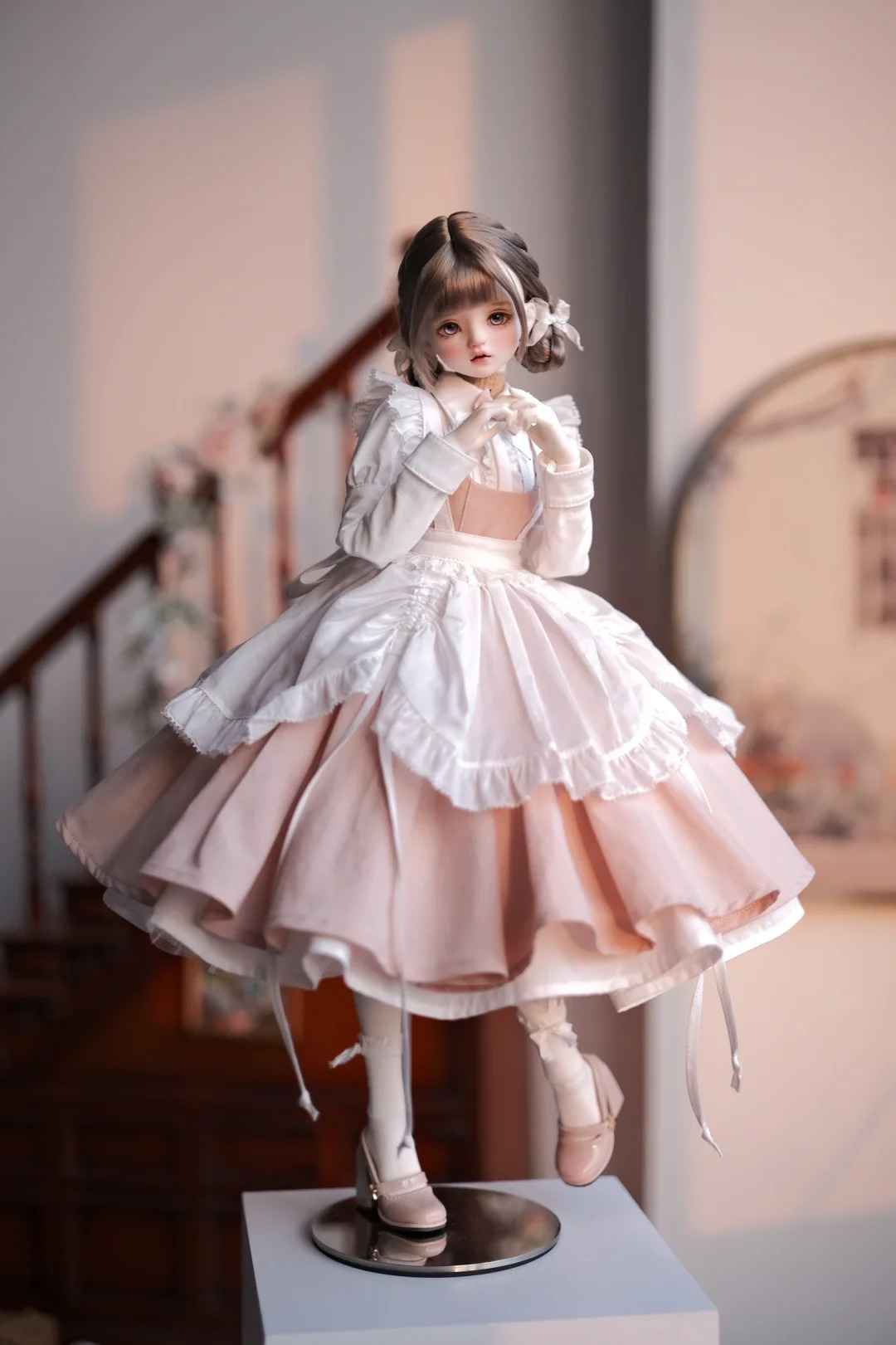 DD ディーラー様製　メイド服 ディーラー様製 メイド服 msd 40㎝ドールサイズ - メルカリ