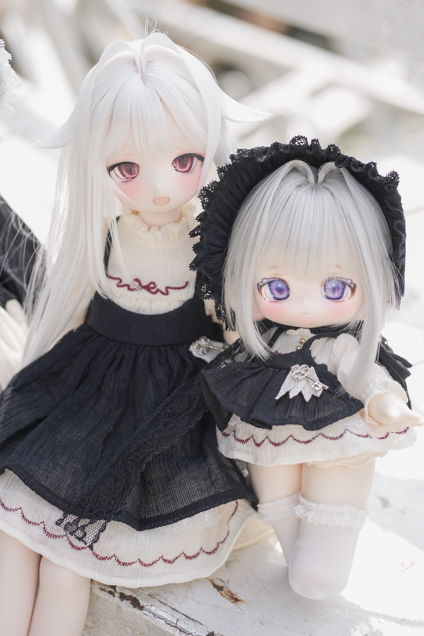 前金】大きな子犬わたあめ夜の葵ワンピースセット | 注文の多い海外