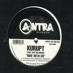 希少　Kurupt-Ride With Us シングル　G Rap Kurupt – Who Ride With Us – Vinyl (12