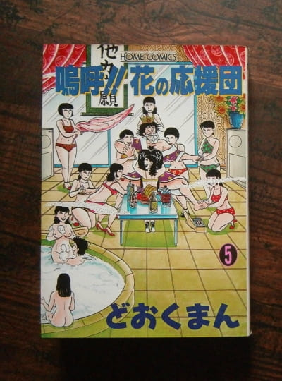 嗚呼！！花の応援団(5)ほか計3冊【巻数ものの不揃のセット】／著・どおくまん／ホームコミックス