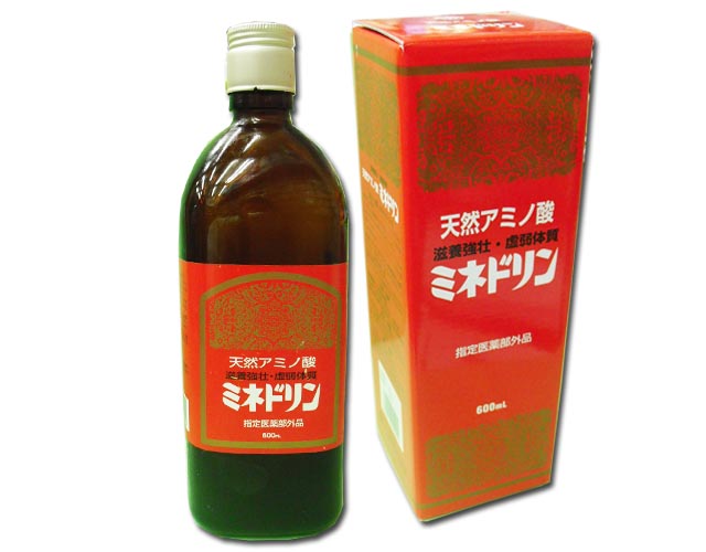 天然アミノ酸 ミネドリン ６００ｍｌ | ドラッグストアー ナンコードー