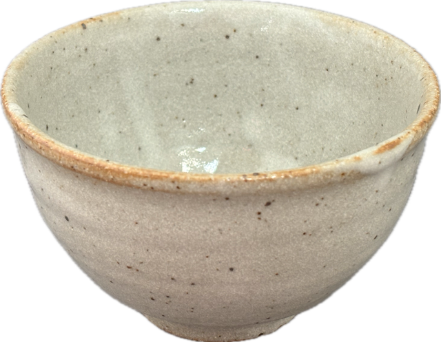 志野茶碗　岸峰作 志野茶碗 岸峰作