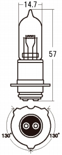 ｽﾀﾝﾚｰ １４－０３３５ 12V35/36.5W T14.5 | （株）エヌジーシー バイク 