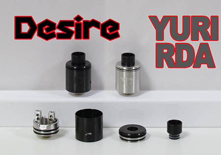 Desire YURI RDA 22mm | 電子タバコ セレクトショップ No Leaf