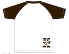 COPPE-PANDA ラグランTシャツ