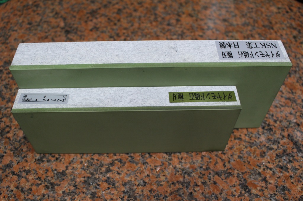 受注生産品 極刃 3寸3分幅 焼結ダイヤモンド角砥石 #8000 幅広サイズ中