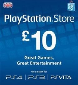 PSN プレイステーションネットワーク ストア カード 10￡ ポンド 欧州 UK イギリス版 | Infinity Game Codes