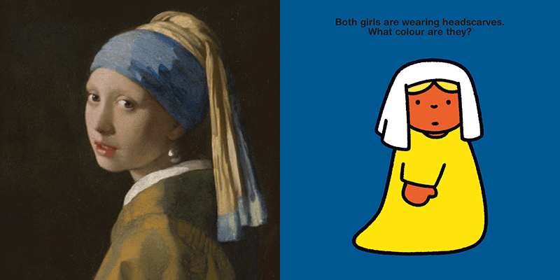 図録・絵本】ミッフィーとフェルメール/miffy×rvermeer/RIJKSMUSEUM