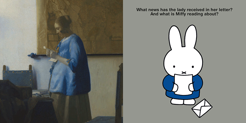 図録・絵本】ミッフィーとフェルメール/miffy×rvermeer/RIJKSMUSEUM