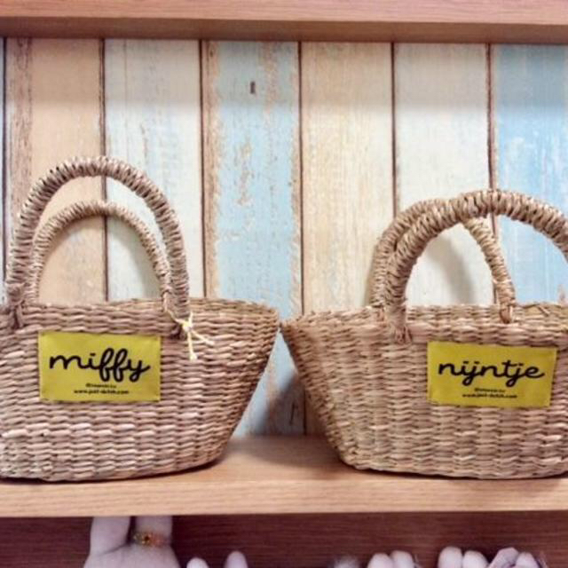 ジャストダッチ社】新作バスケットmiffyタグ ミッフィー