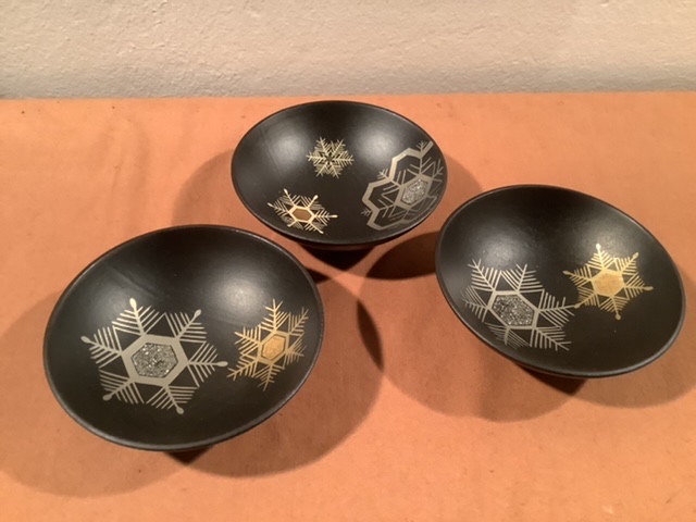 蒔地小鉢小 雪華 | 御蒔絵やまうち オンライン・ショップ