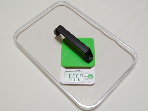 小型 透明 防護盾【片手用】 （ポリカーボネート防護盾（小