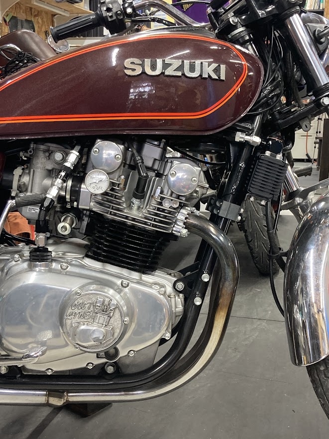 GS400専用オイルクーラーキット - ALIVE LINE