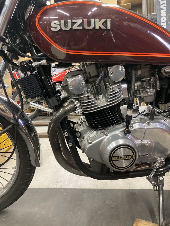 GS400専用オイルクーラーキット - ALIVE LINE