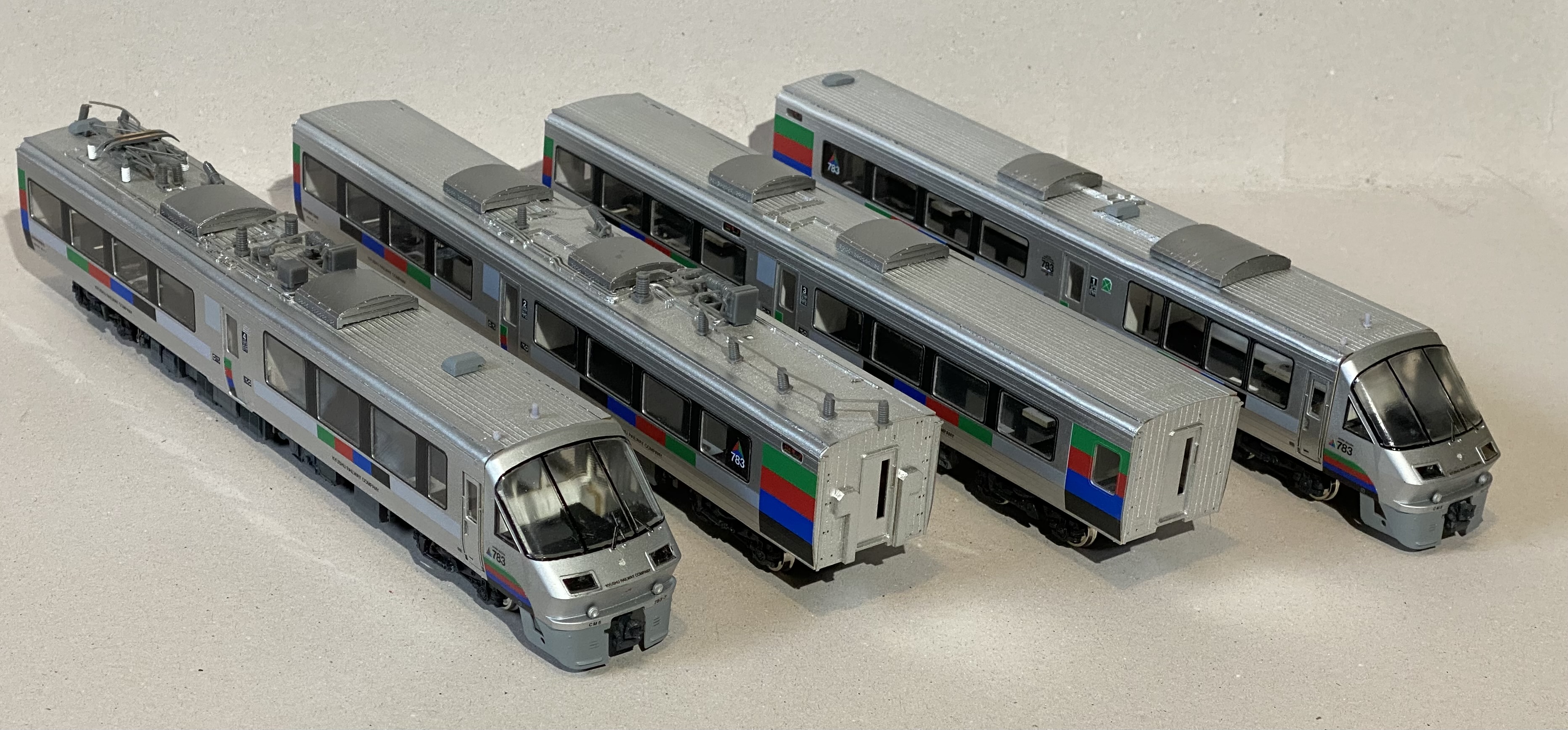 JR九州783系CM5編成ペーパーキット | 模型工房パーミル