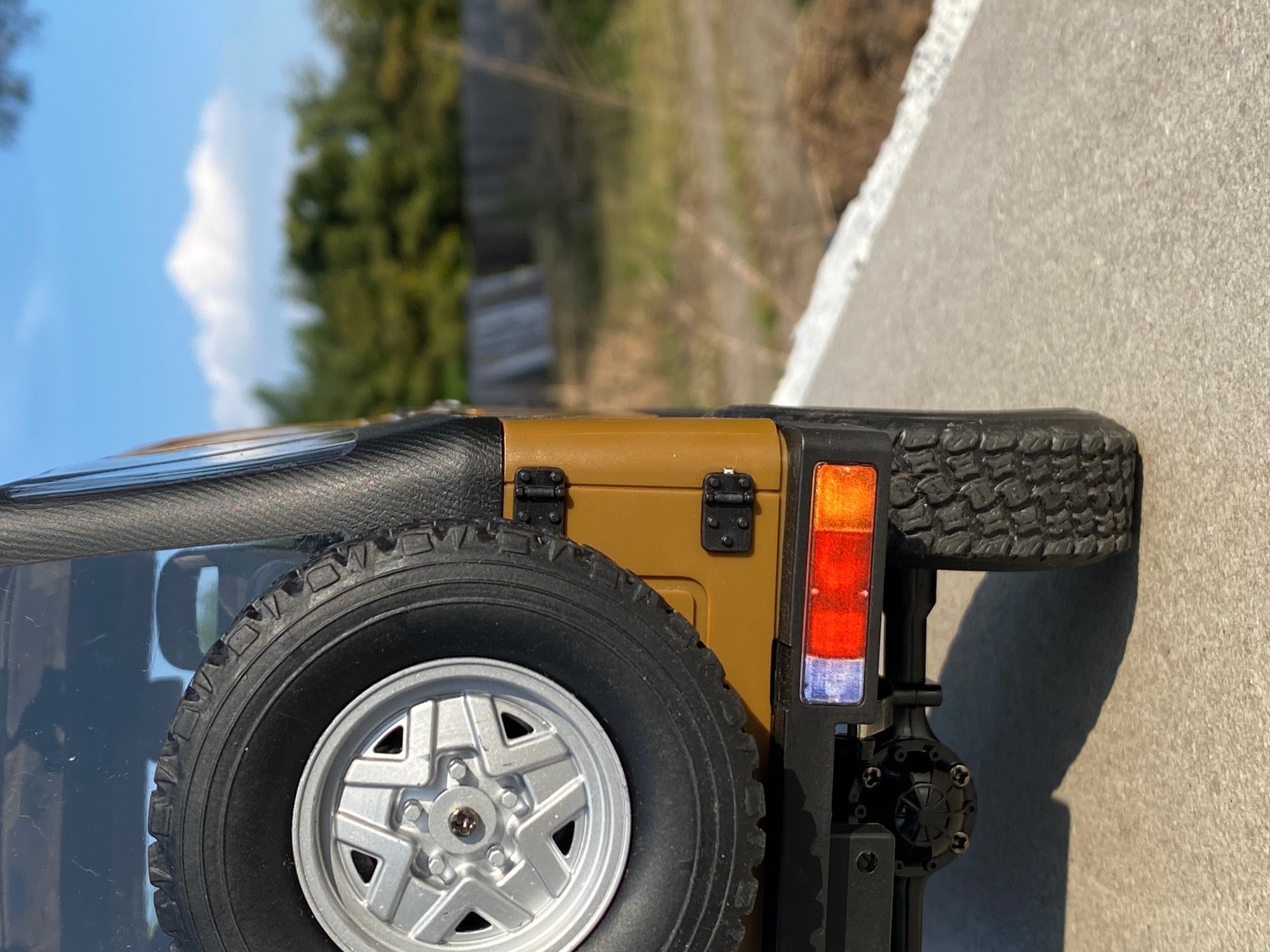 WPL C74（ジムニー）用 純正スチールホイール風3Dプリントホイール