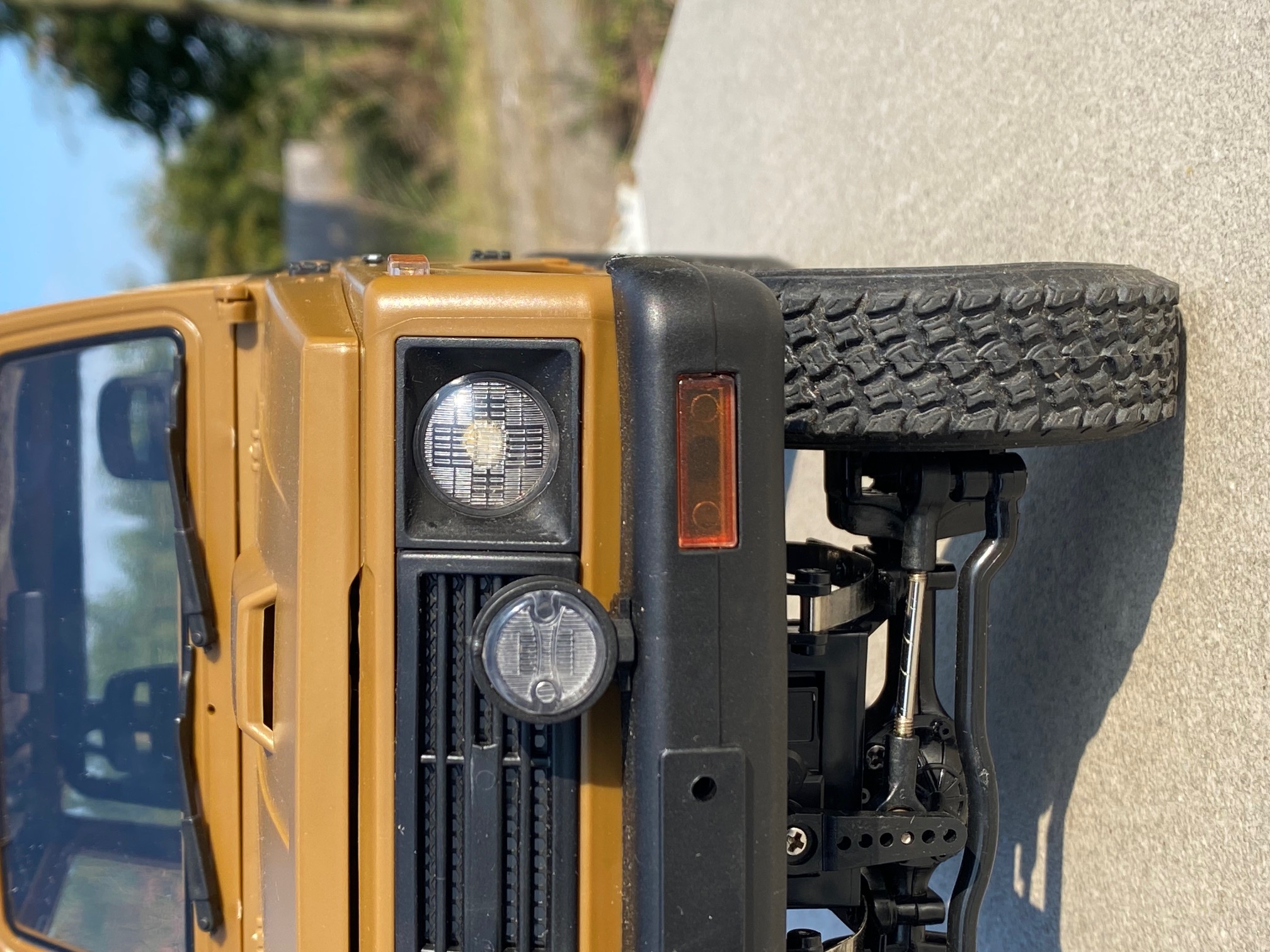 WPL C74（ジムニー）用 純正スチールホイール風3Dプリントホイール