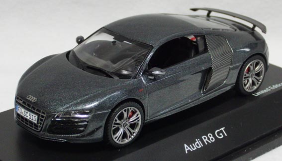 450722800 アウディ R8 GT（デイトナグレーM） | ミニカーショップ