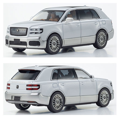 京商 1/43 トヨタ センチュリー 白鶴 (ホワイト/シルバー) (内装