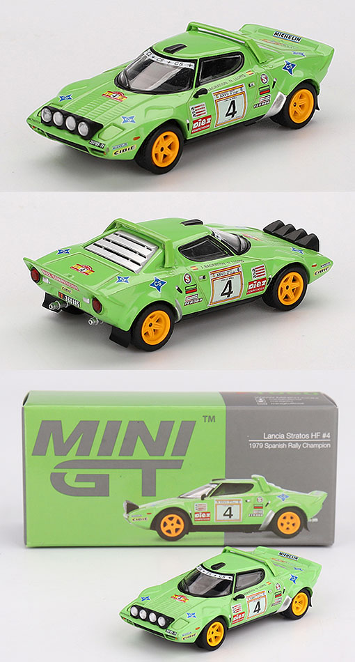 ランチア ストラトス HF スペイン・ラリー 1979 優勝車 #4チェイスカー