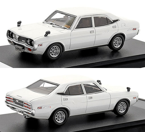 HS371WH マツダ ルーチェ CUSTOM GRⅡ 1972（ホワイト） | ミニカー