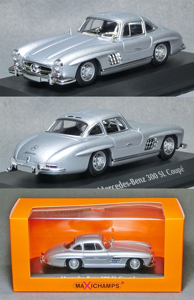 940039000 メルセデスベンツ 300SL 1955（シルバー） | ミニカー