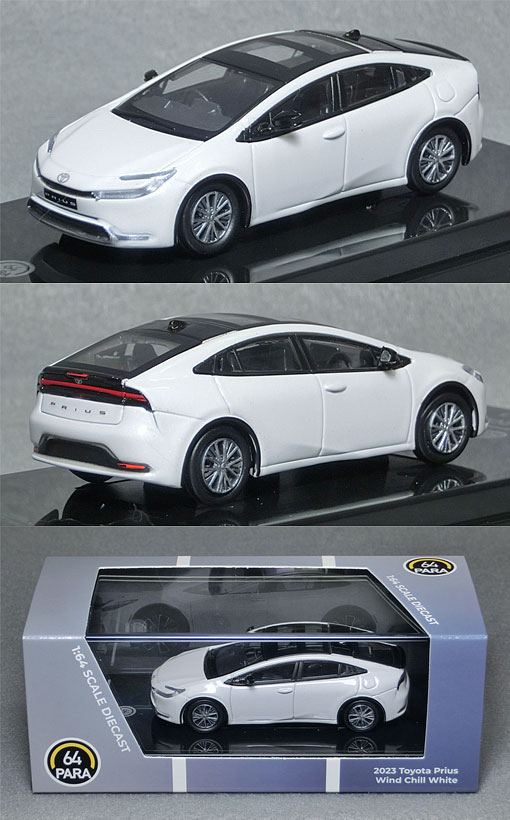PA-65604 トヨタ プリウス 2023 （ウインドチルホワイト）*右ハンドル