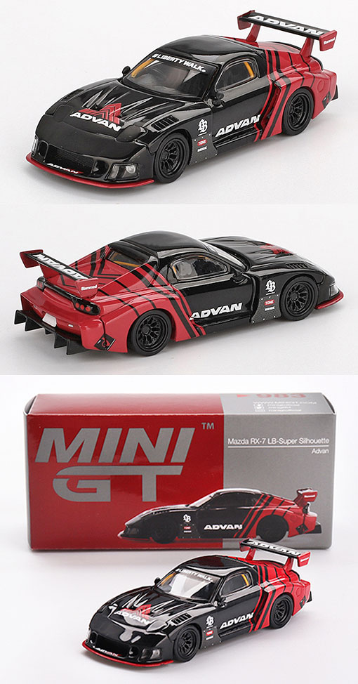 MGT00983-R マツダ RX-7 LB-Super Silhouette ADVAN *右ハンドル