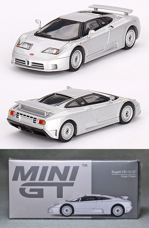 MGT00704-L ブガッティ EB110 GT（グリージョキアーロ *シルバー）*左