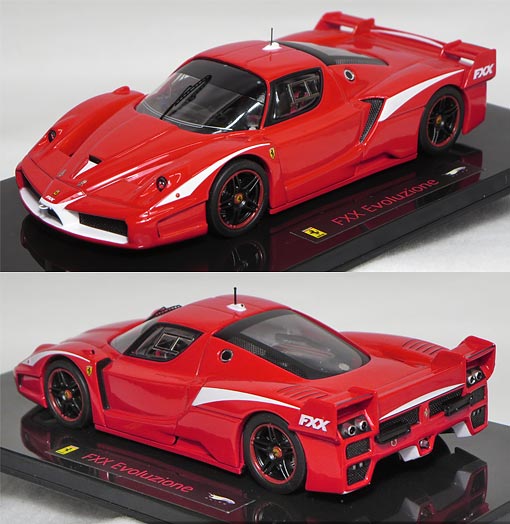 FXX Evoluzione 2008 レッドミニカー 1/64 Kyosho Ferrari Collection 11 FXX Evoluzione Red diecast