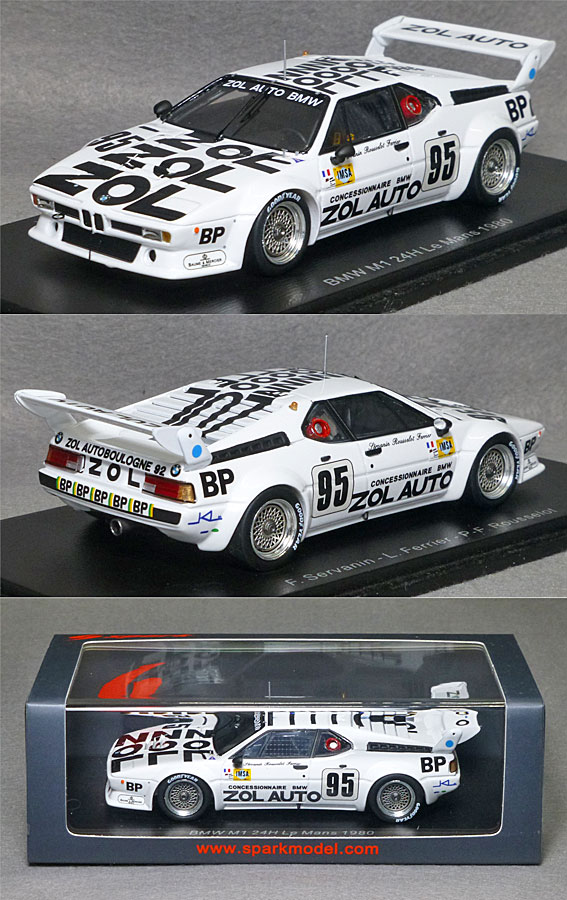 S6401 BMW M1（No.95/F.Servanin/L.Ferrier/P-F.Rousselot）1980ル