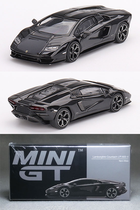 MINI GT☆ランボルギーニ カウンタック LPI 800-4 Nero Maia MGT00607 