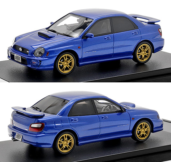 Hi-Story 1/43 スバル インプレッサ WRX STI (2001) 402-174 Hi-Story