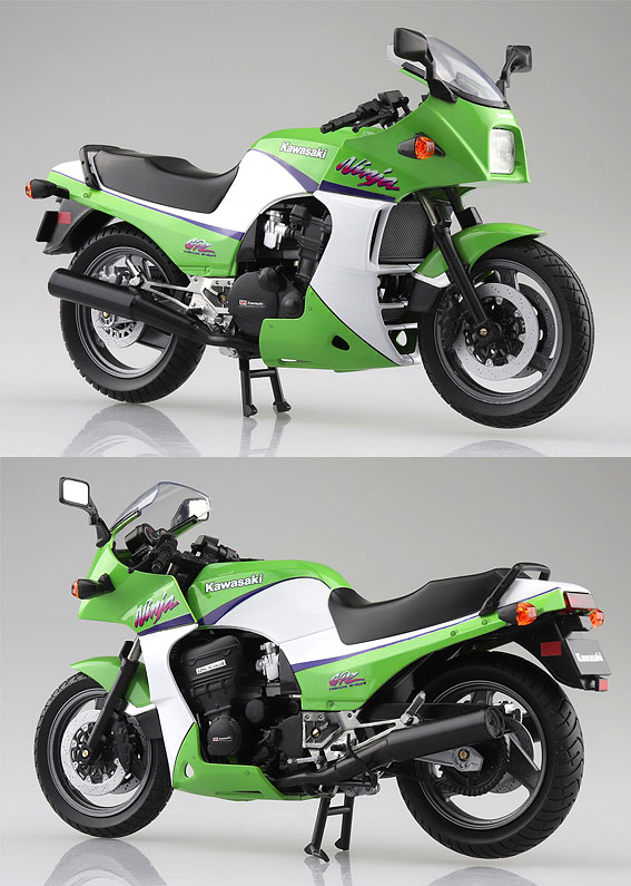 10920 カワサキ GPZ900R（ライムグリーン） | ミニカーショップ