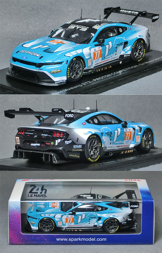 スパーク 1/43 フォード マスタング GT3 #44 ルマン24h 2024 スパーク
