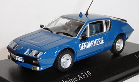 400113590 ルノー アルピーヌ A310 [GENDAMERIE] | ミニカーショップ