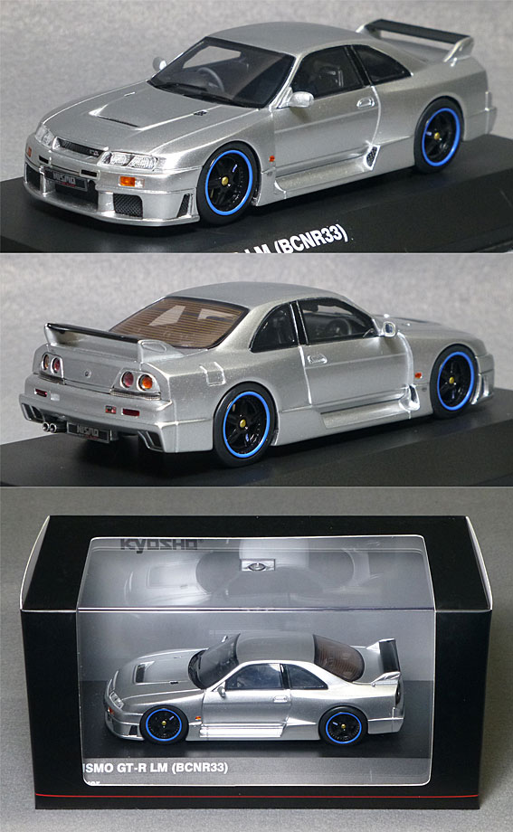 KSR43113S ニスモ GT-R LM 「BCNR33」（シルバー） | ミニカーショップ
