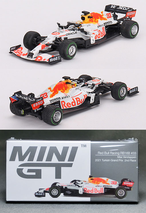 MGT00680-L レッドブル ホンダ RB16B 2021トルコGP 2位入賞車（No.33/フェルスタッペン） | ミニカーショップ  ポケットガレージ