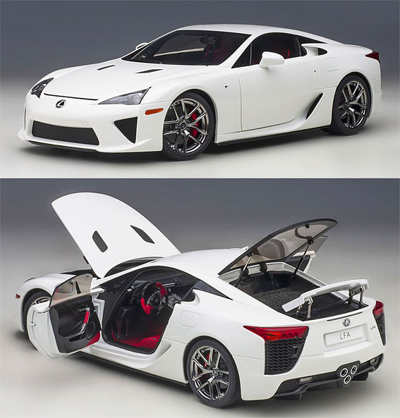 78850 レクサス LFA （ホワイテストホワイト） | ミニカーショップ