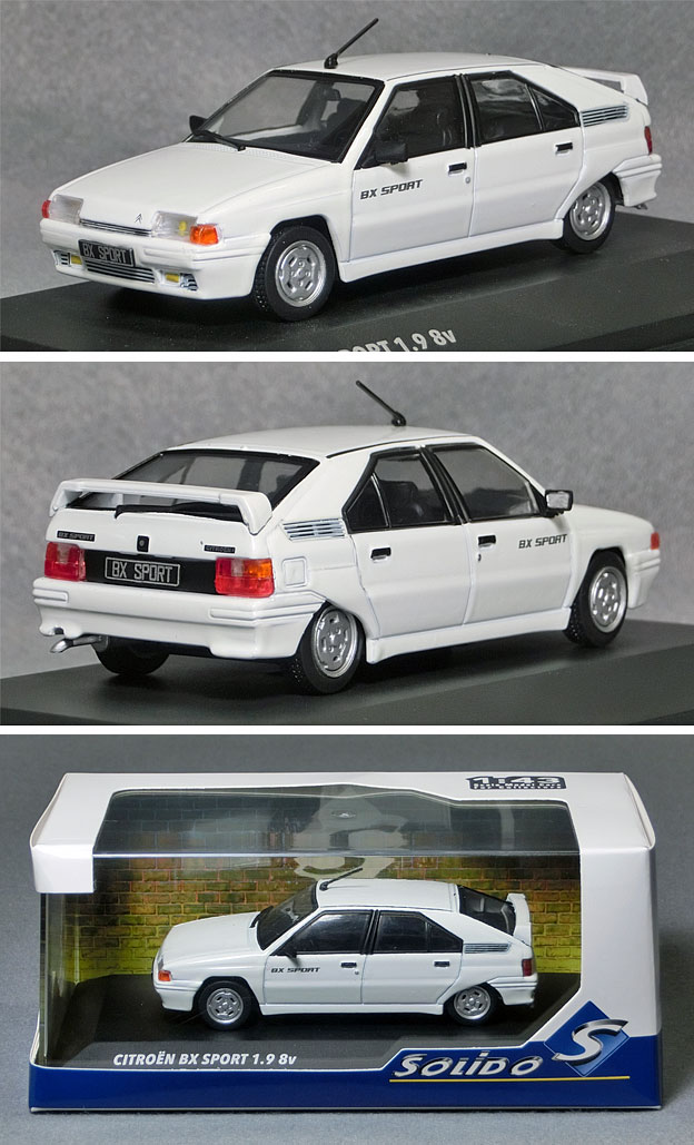 S4311003 シトロエン BX スポーツ 1985（ホワイト） | ミニカー