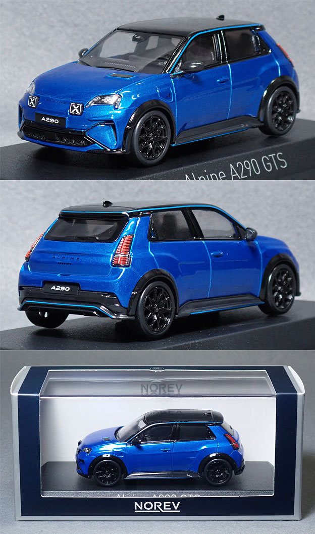 519200 アルピーヌ A290 GTS 2025（アルピーヌビジョンブルー/ブラック