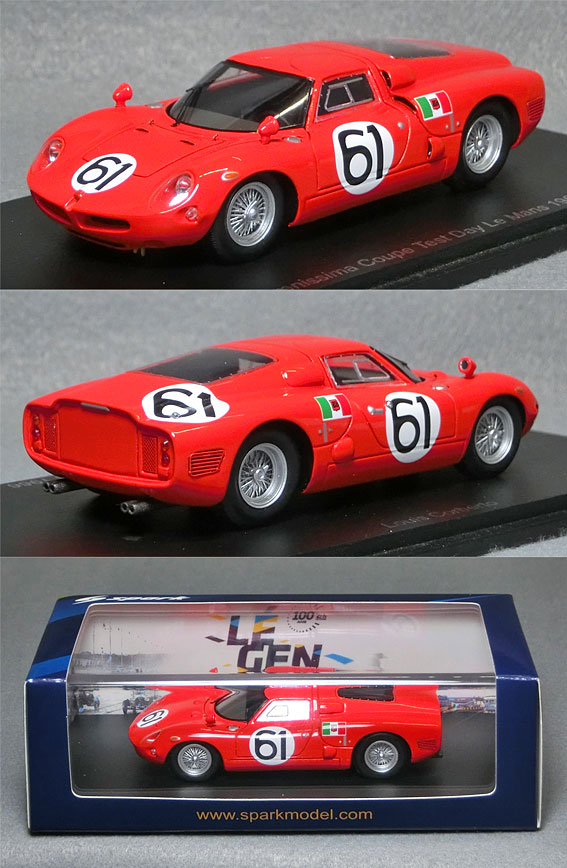 S9252 セレニッシマ クーペ（No.61/Louis Corberto）1966ル・マン24