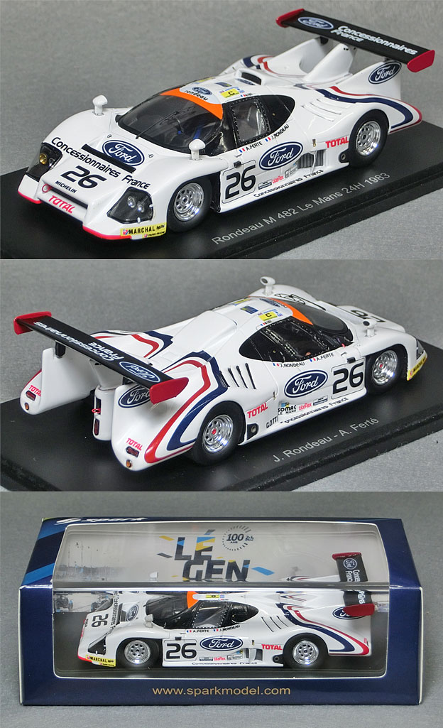 S8468 ロンドー M482（No.26）1983ル・マン24時間レース | ミニカー