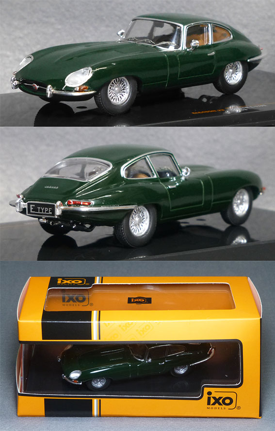 ミニカー<br> 1 43 ジャガー E-TYPE 1963(グリーン) [CLC485N] - 車