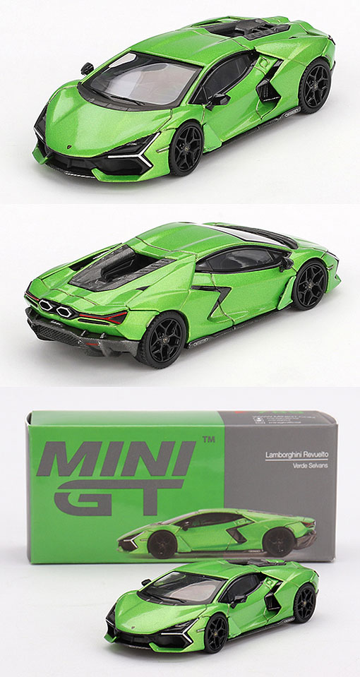 MGT00789-L ランボルギーニ レヴエルト（ヴェルデセルヴァンス）*左