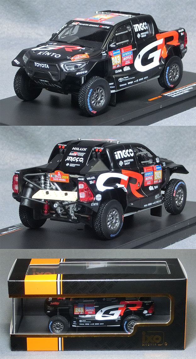 RAM931 トヨタ GR DKR ハイラックス EVO T1U 2024ダカールラリー #243